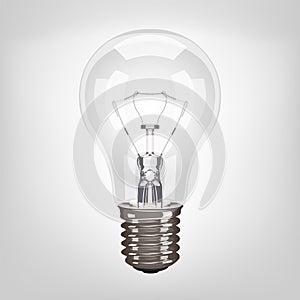 Vector lamp bulb