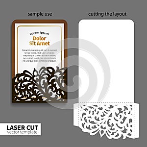 Vector laser cutting.