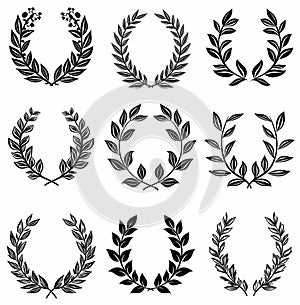 Vector Laurel Wreath icon