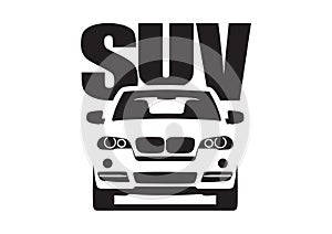 Vector layout of car stickers