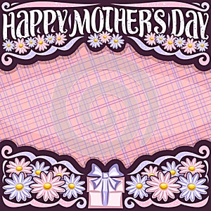 Vector layout for Mother`s Day
