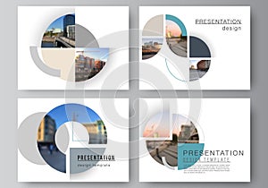 Vector layout of the presentation slides design business templates, multipurpose template for presentation brochure