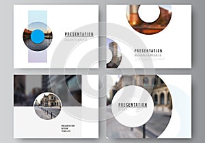 Vector layout of the presentation slides design business templates, multipurpose template for presentation brochure