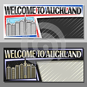 Vector layouts for Auckland