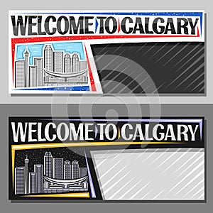 Vector layouts for Calgary