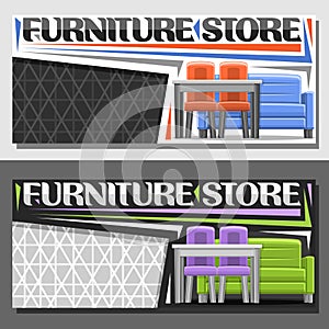 Vector layouts for Furniture Store