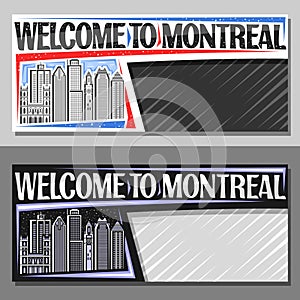 Vector layouts for Montreal
