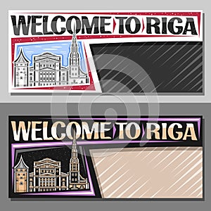 Vector layouts for Riga photo