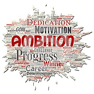 Vector leadership ambition or motivation old torn paper