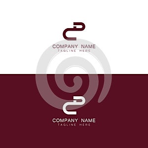 vector letter csp initial design template