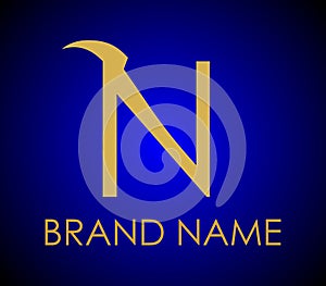 Vector of Letter N Logo, Company Logo, Brand Logo