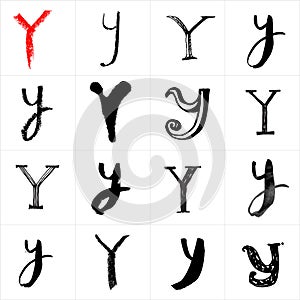 Vector letters.