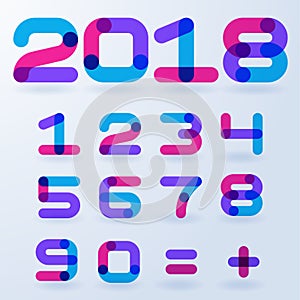 Abstract transparent numbers