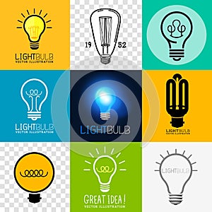 Vector Lightbulb Collection