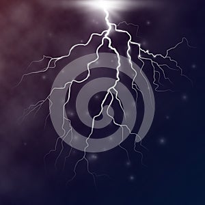 Lightning bolt vector