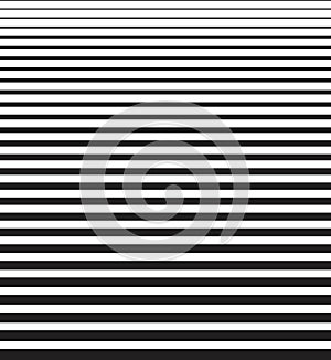Vector line template pattern, black and white graphic elements. abstract wallpaper print background. horizontal lines of different