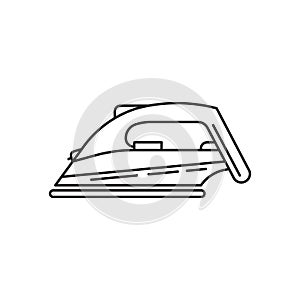 Steam iron vector