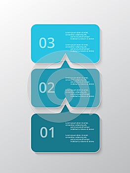 Vector lines arrows infographic.