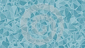 Vector lines and triangles shapes chaos