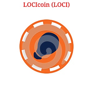 Vector LOCIcoin LOCI logo photo