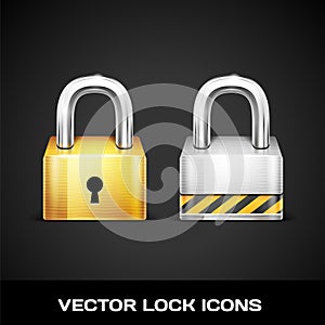 Vector Lock Icons