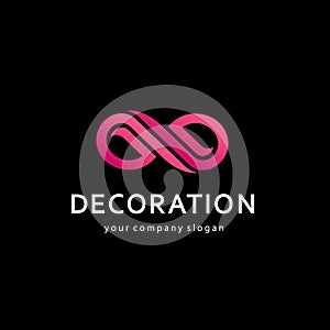 Vector log design for interior, decor and home decoration