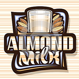 Vector logo for Almond Milk