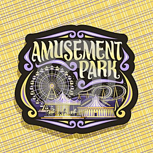 Vector logo for Amusement Park