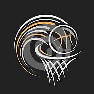 Vector logo for Basketball