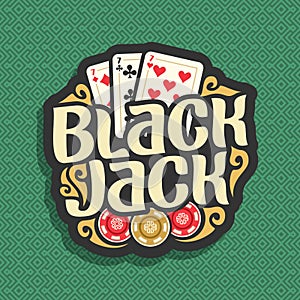 Vector logo Blackjack