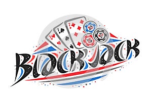 Vector logo for Blackjack