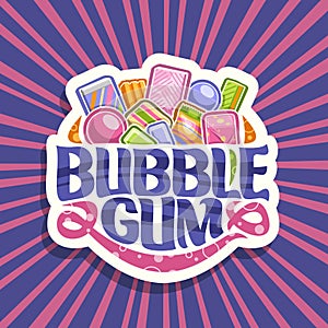 Vector logo for Bubble Gum