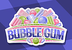 Vector logo for Bubble Gum