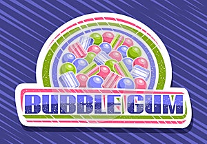 Vector logo for Bubble Gum