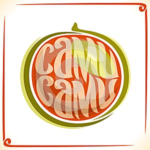 Vector logo for Camu Camu photo