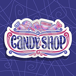 Vector logo for Candy Shop