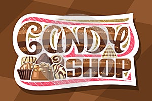 Vector logo for Candy Shop