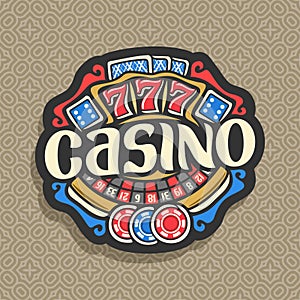 Vector logo for Casino