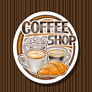 Vector logo for Coffee Shop