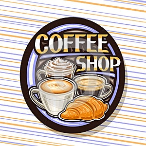 Vector logo for Coffee Shop