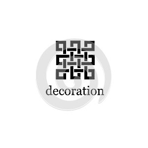 Vector logo design template for boutique hotel, restaurant, jewelry.