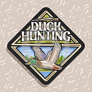 Vector logo for Duck Hunting