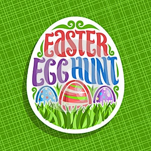 Vector logo for Easter holiday