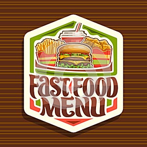 Vector logo for Fast Food