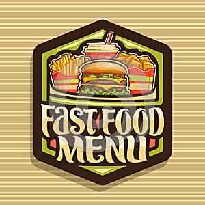 Vector logo for Fast Food