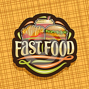 Vector logo for Fast Food