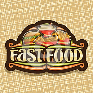 Vector logo for Fast Food