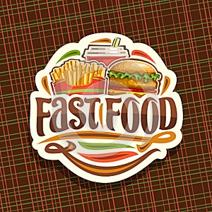 Vector logo for Fast Food