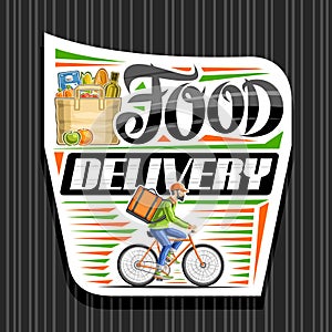 Vector logo for Food Delivery