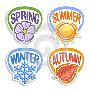 Vector logo Four Seasons